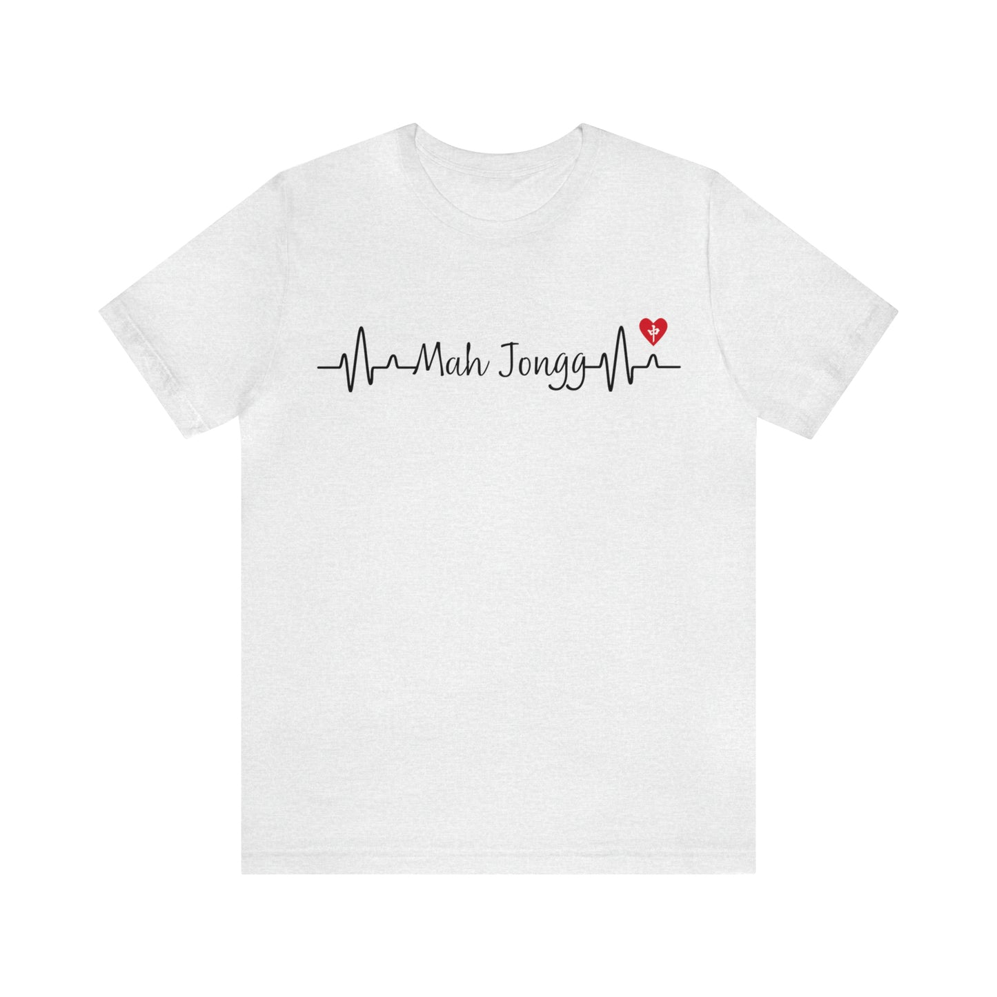 Unisex Jersey Short Sleeve Tee: Mah Jongg EKG