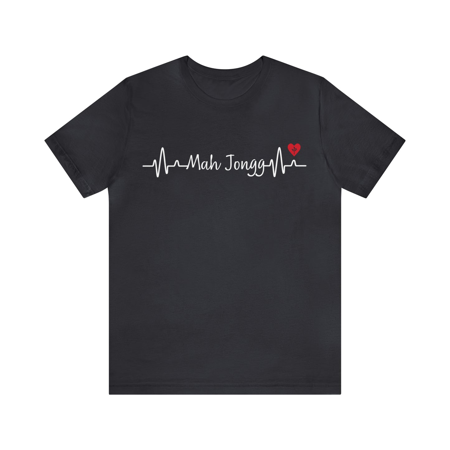 Unisex Jersey Short Sleeve Tee: Mah Jongg EKG