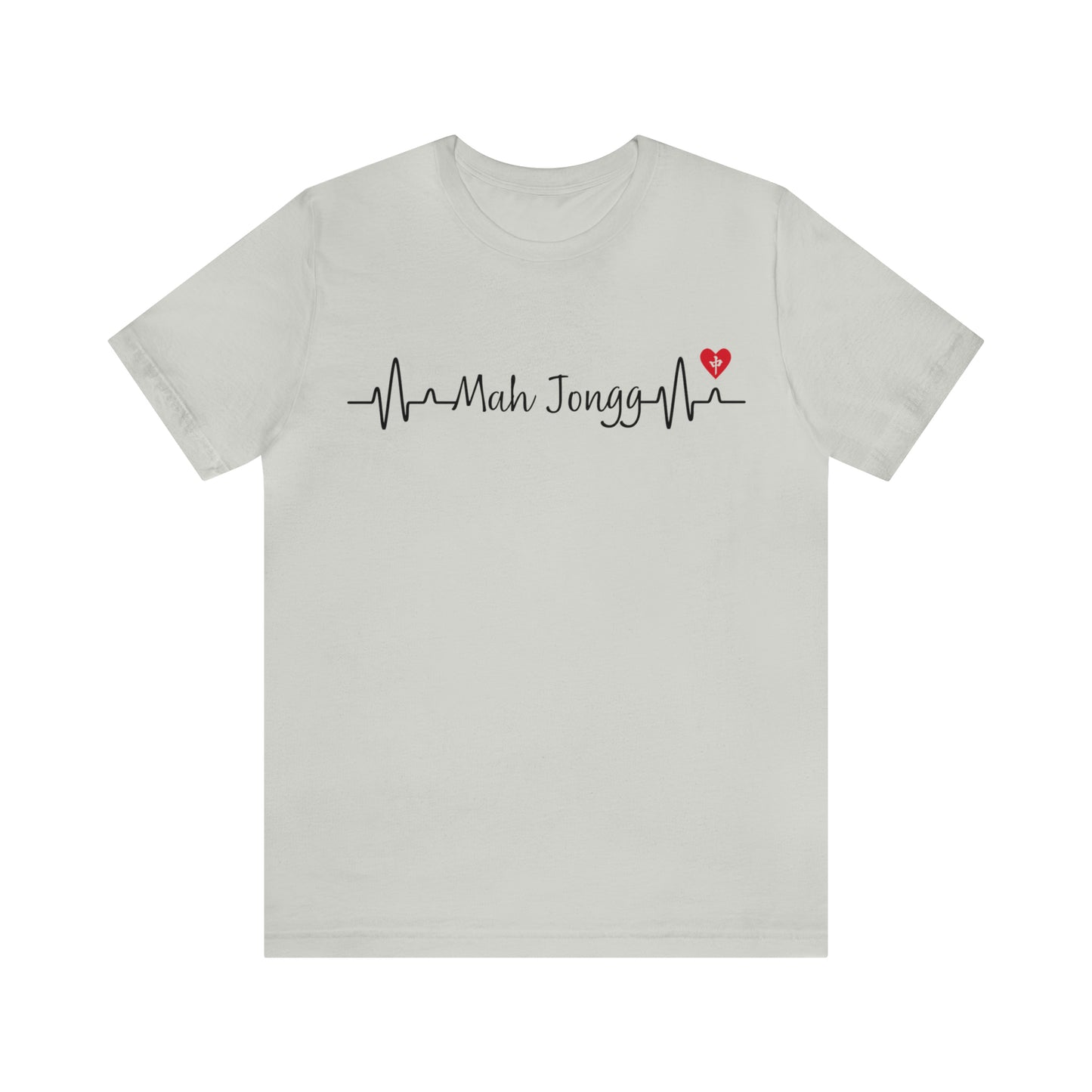 Unisex Jersey Short Sleeve Tee: Mah Jongg EKG