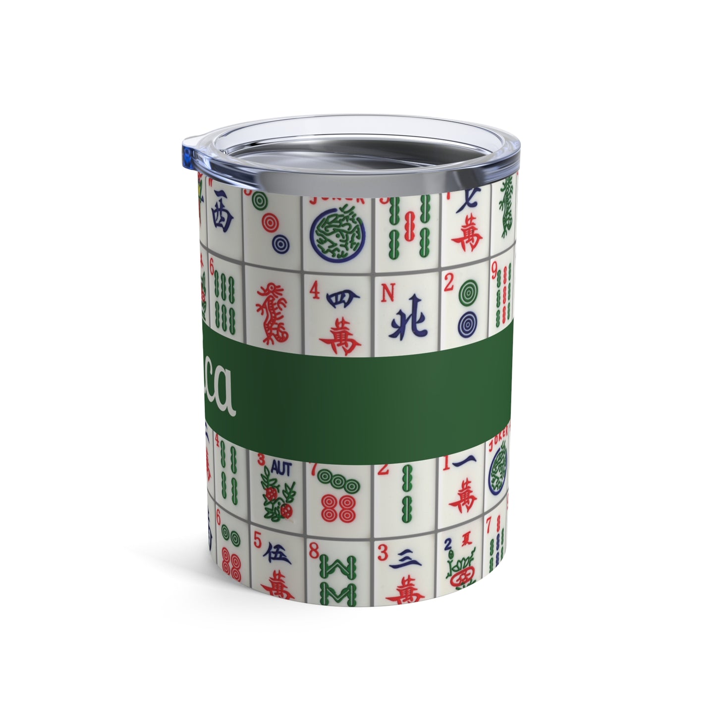 Custom Mah Jongg Tile Tumbler 10oz