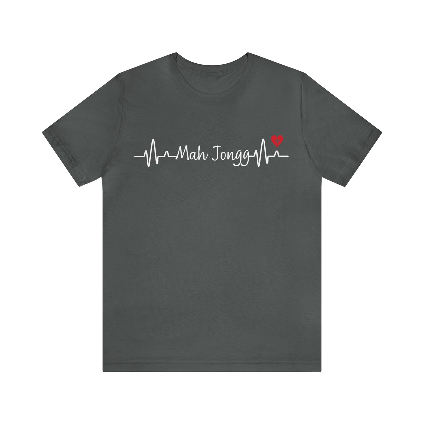 Unisex Jersey Short Sleeve Tee: Mah Jongg EKG