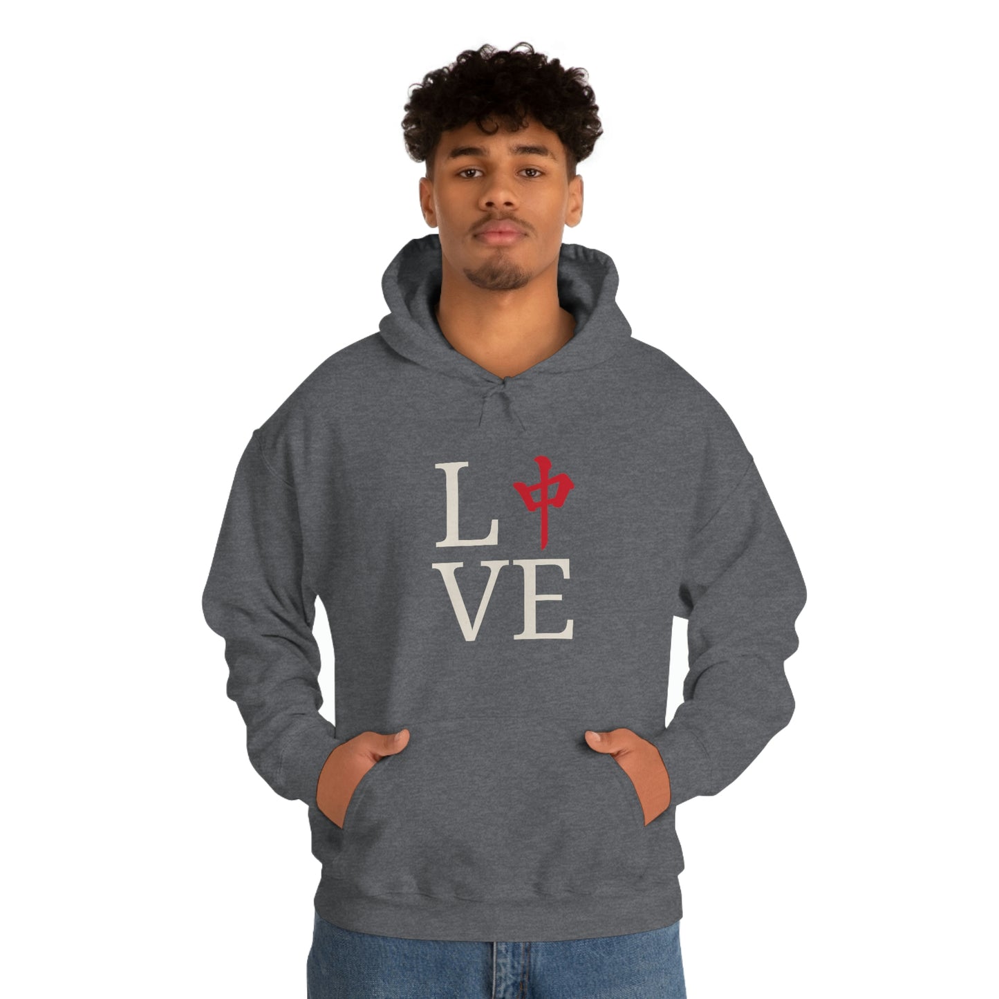 Mah Jongg Love Unisex Heavy Blend™ Hooded Sweatshirt