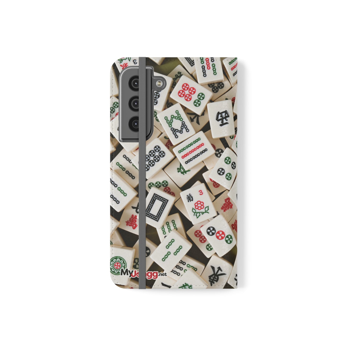 Mah Jongg-Themed Flip/Folio Case for iPhone or Samsung cell phones