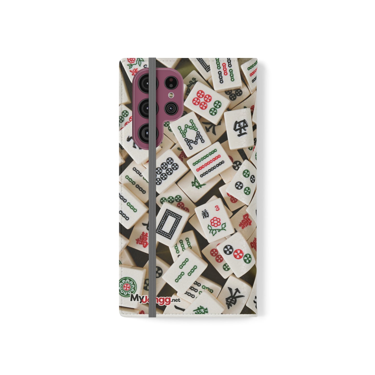 Mah Jongg-Themed Flip/Folio Case for iPhone or Samsung cell phones