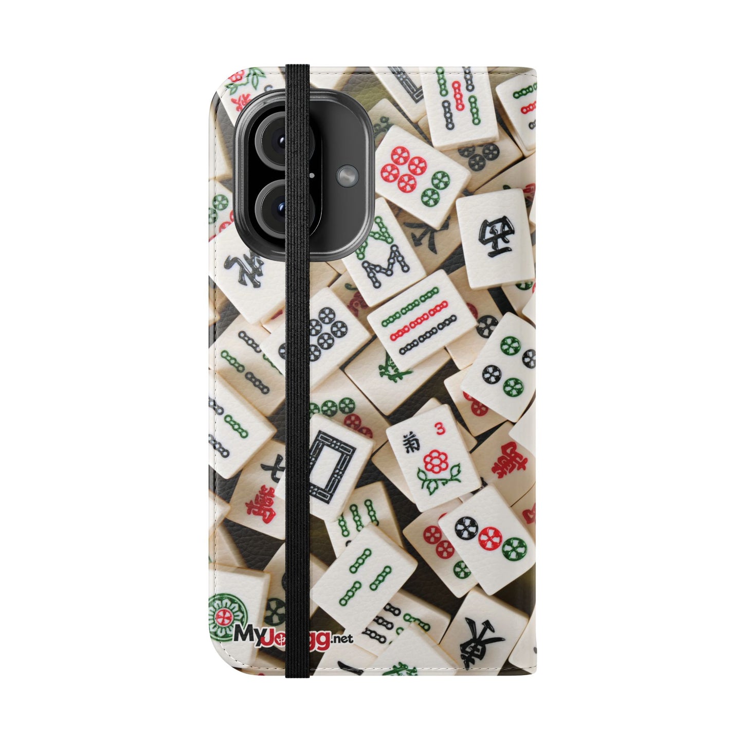Mah Jongg-Themed Flip/Folio Case for iPhone or Samsung cell phones