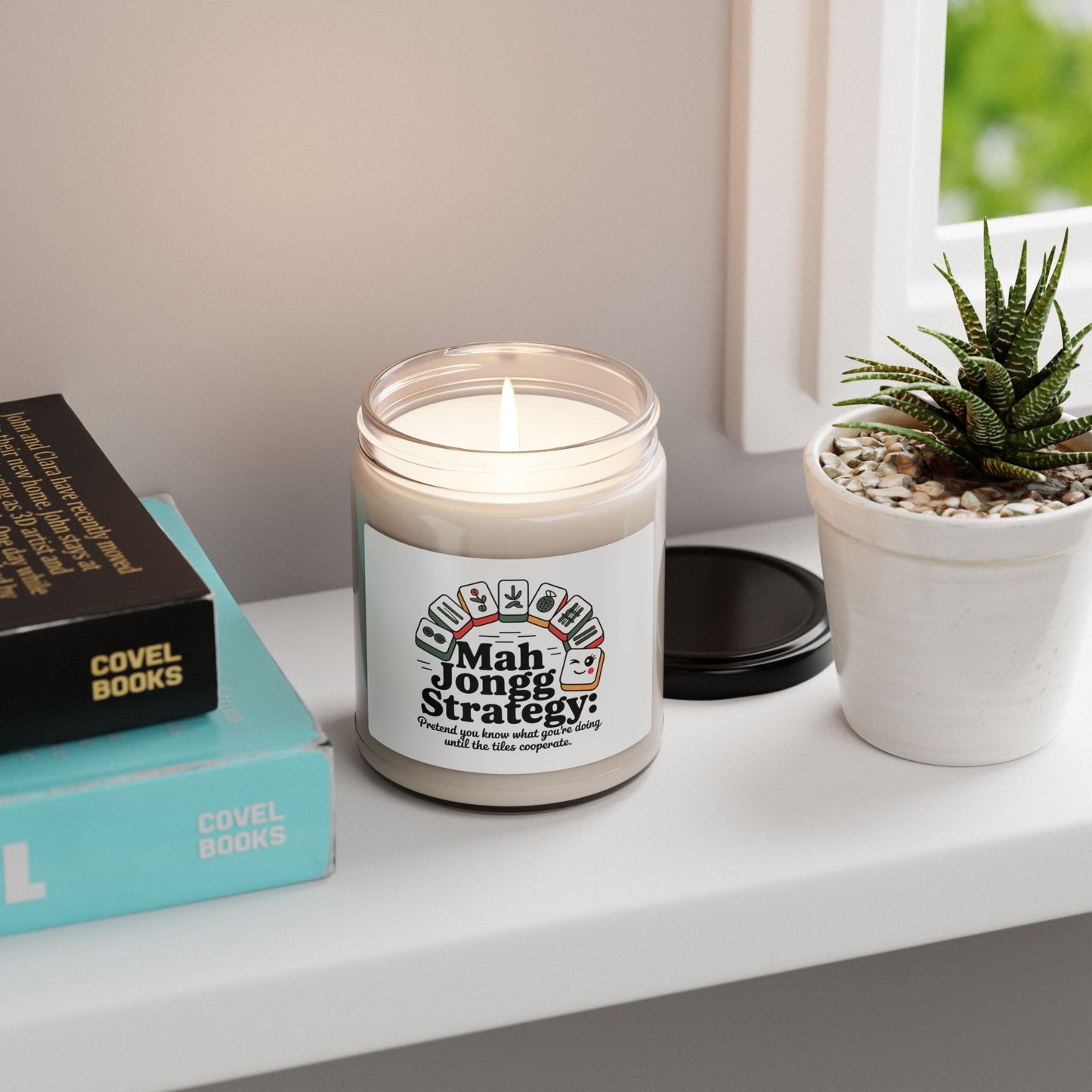Mah Jongg Strategy Scented Soy Candle — 9oz