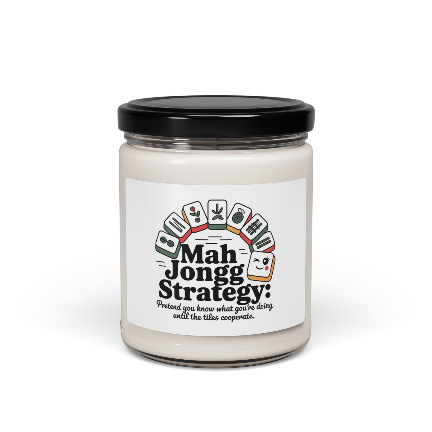 Mah Jongg Strategy Scented Soy Candle — 9oz