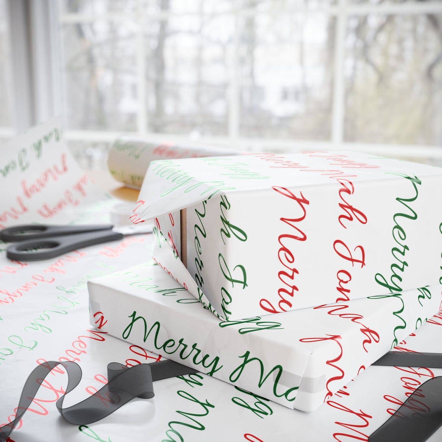 Merry Mah Jongg Wrapping Paper
