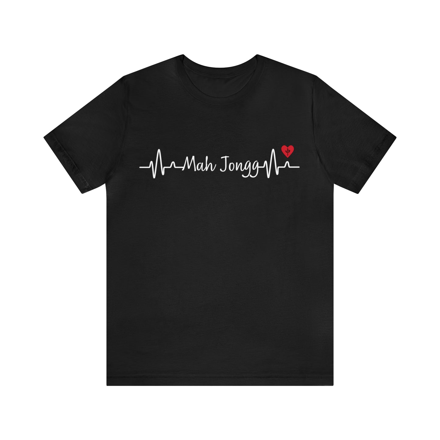 Unisex Jersey Short Sleeve Tee: Mah Jongg EKG