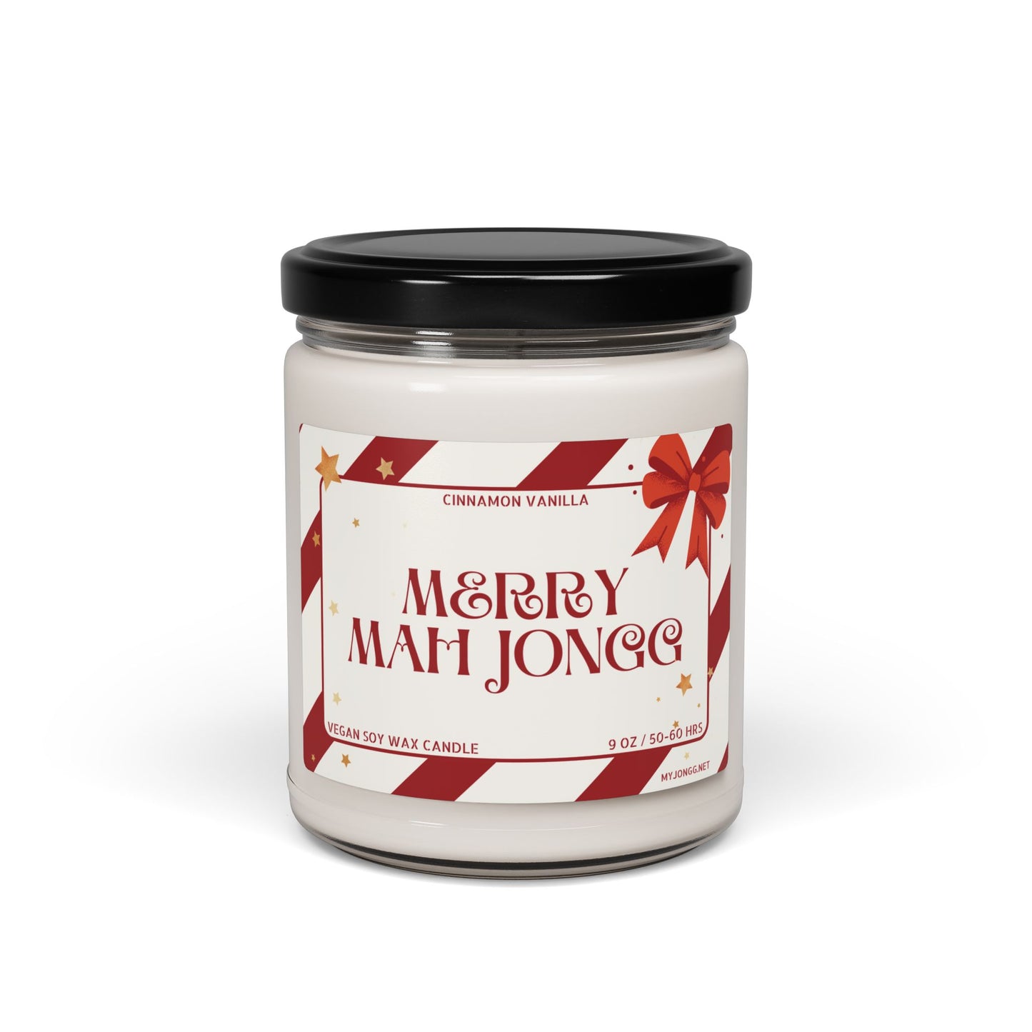 Merry Mah Jongg Christmas Soy Candle (9oz)