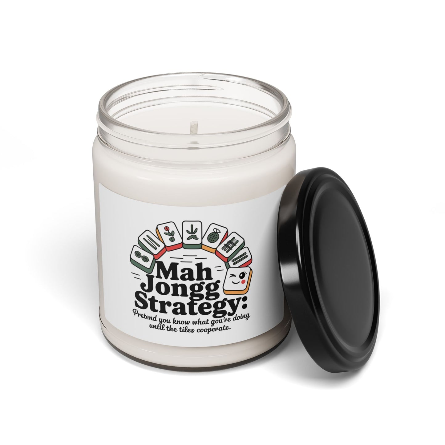 Mah Jongg Strategy Scented Soy Candle — 9oz