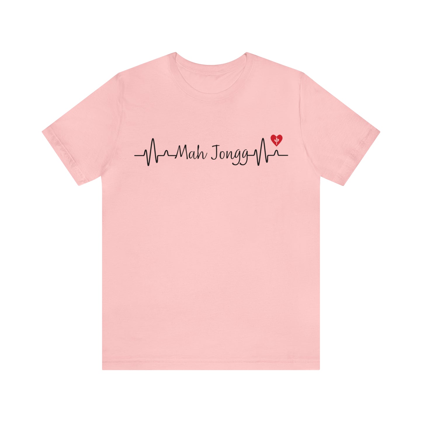 Unisex Jersey Short Sleeve Tee: Mah Jongg EKG