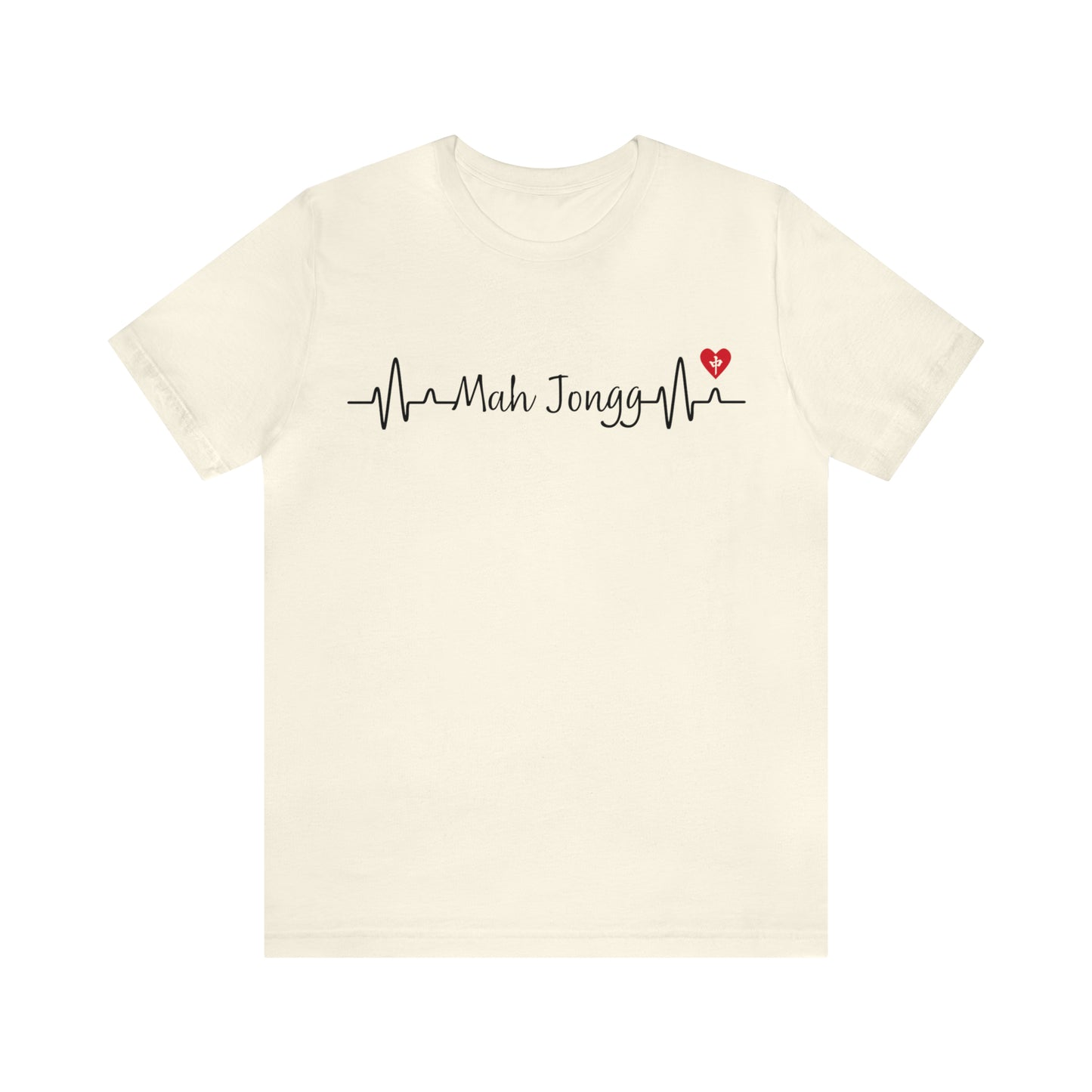 Unisex Jersey Short Sleeve Tee: Mah Jongg EKG