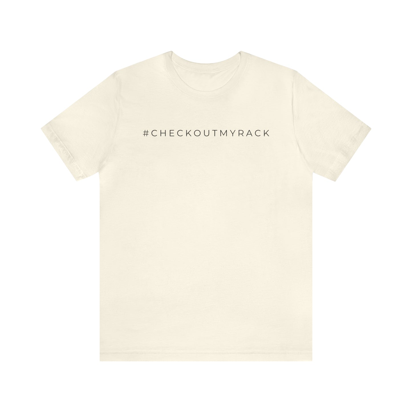 Unisex Jersey Short Sleeve Tee: #CHECKOUTMYRACK Mah Jongg Humor