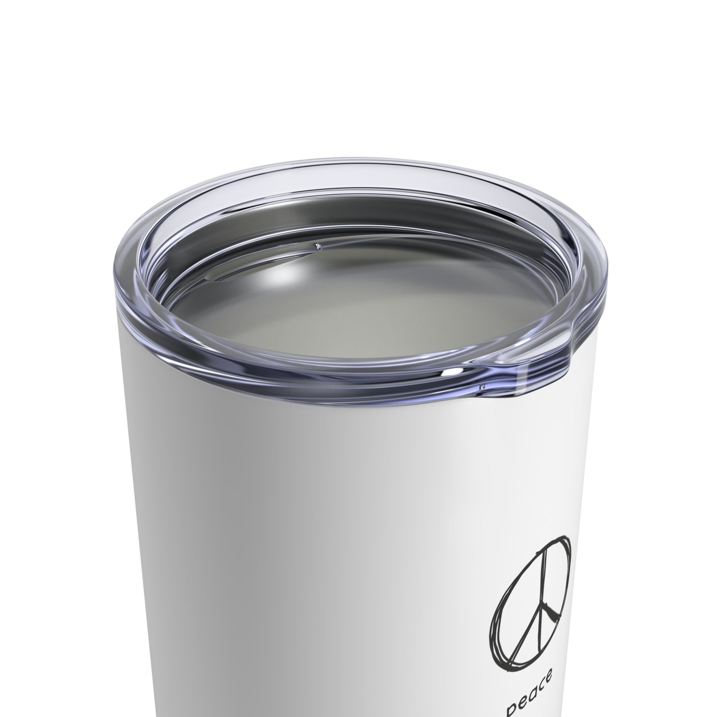 Tumbler 10oz Peace Love Mahj for Mah Jongg Fans