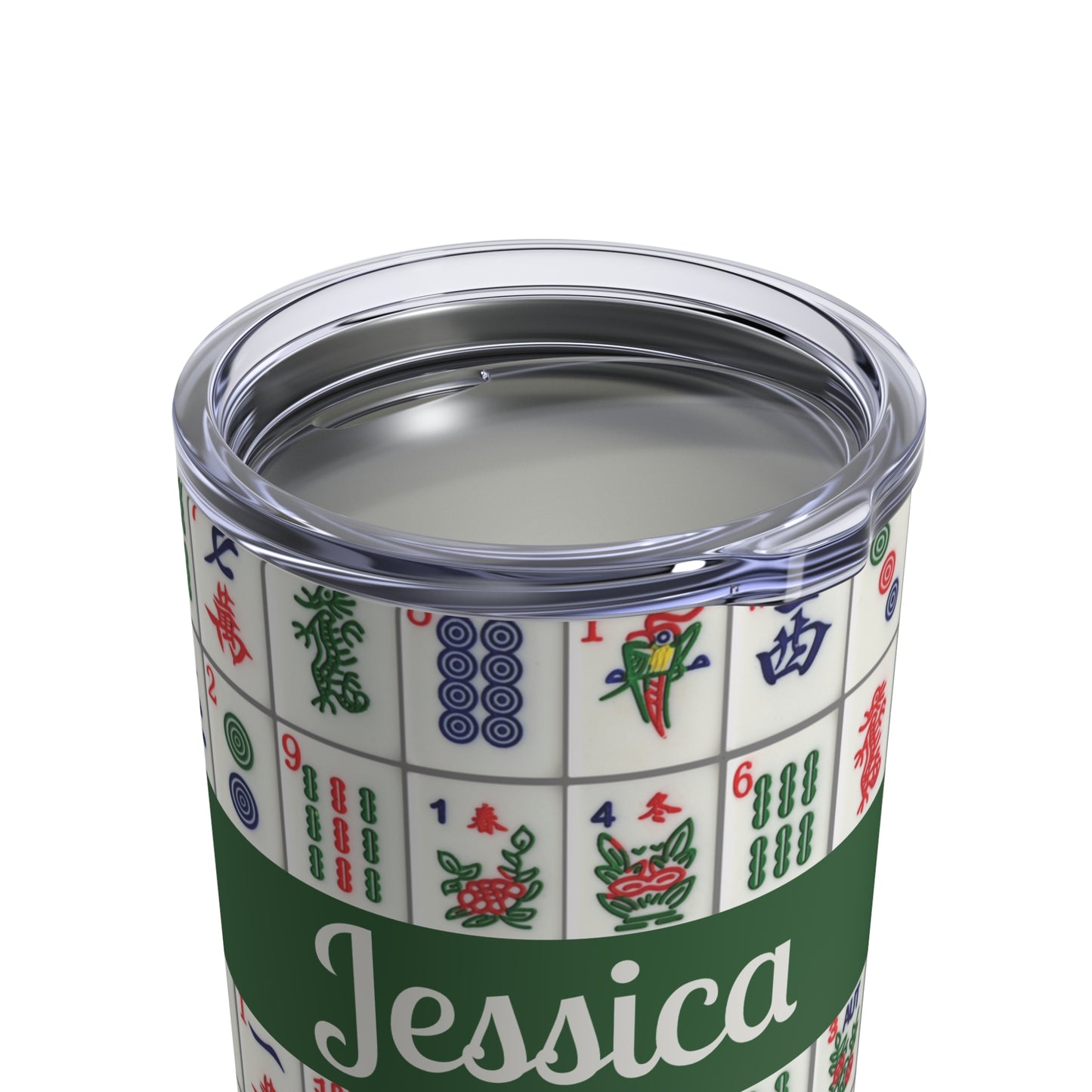 Custom Mah Jongg Tile Tumbler 10oz