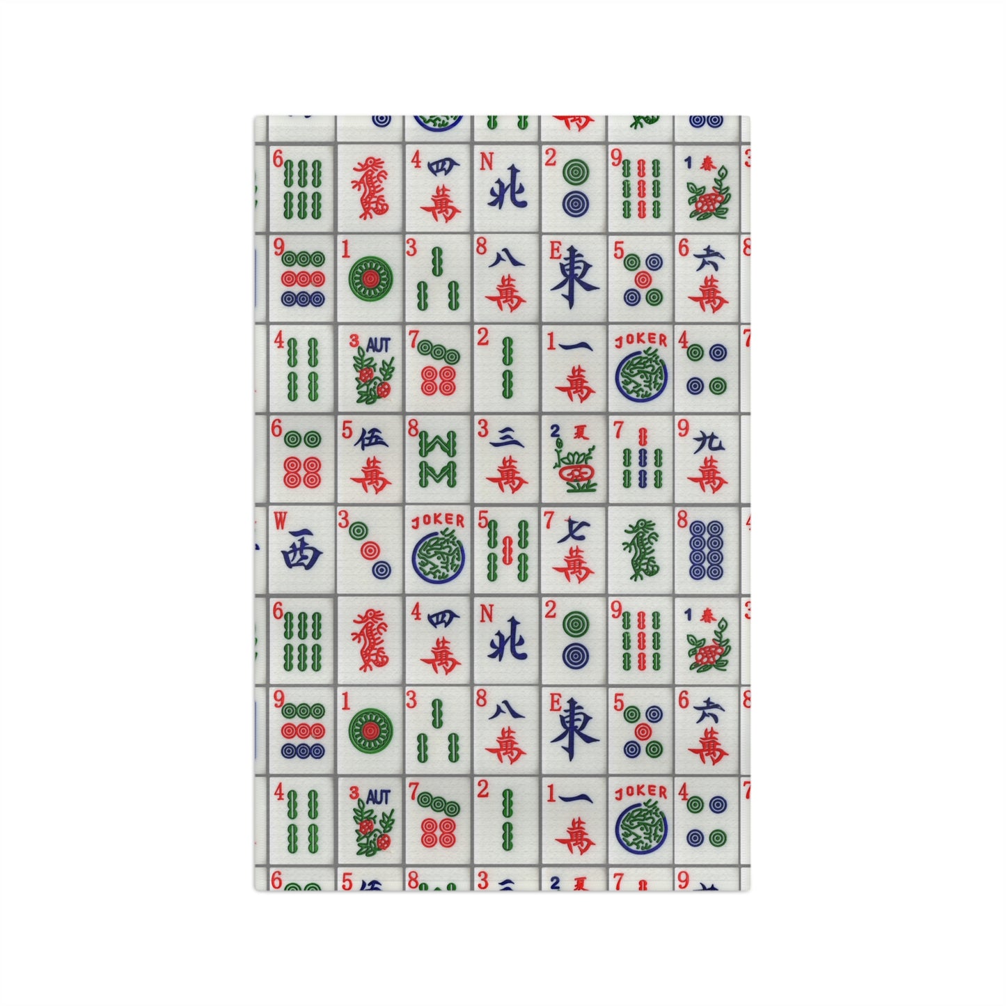 Mah Jongg Tile Microfiber Tea Towel