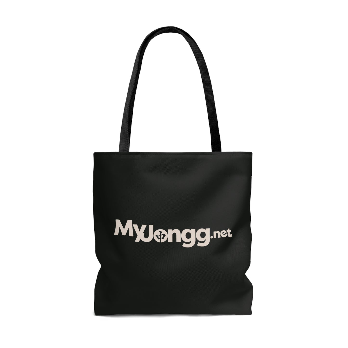 Retro Cartoon Mah Jongg AOP Tote Bag