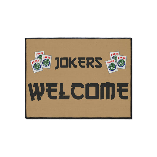 Jokers Welcome Heavy Duty Floor Mat